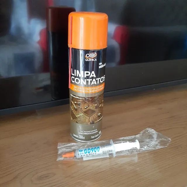 Pasta Térmica Prata GD900 7g + Limpa contato - para PC, XBOX e Notebook