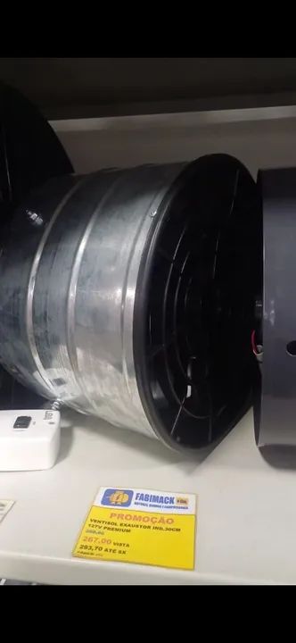 EXAUSTOR INDUSTRIAL 30CM 127V VENTISOL