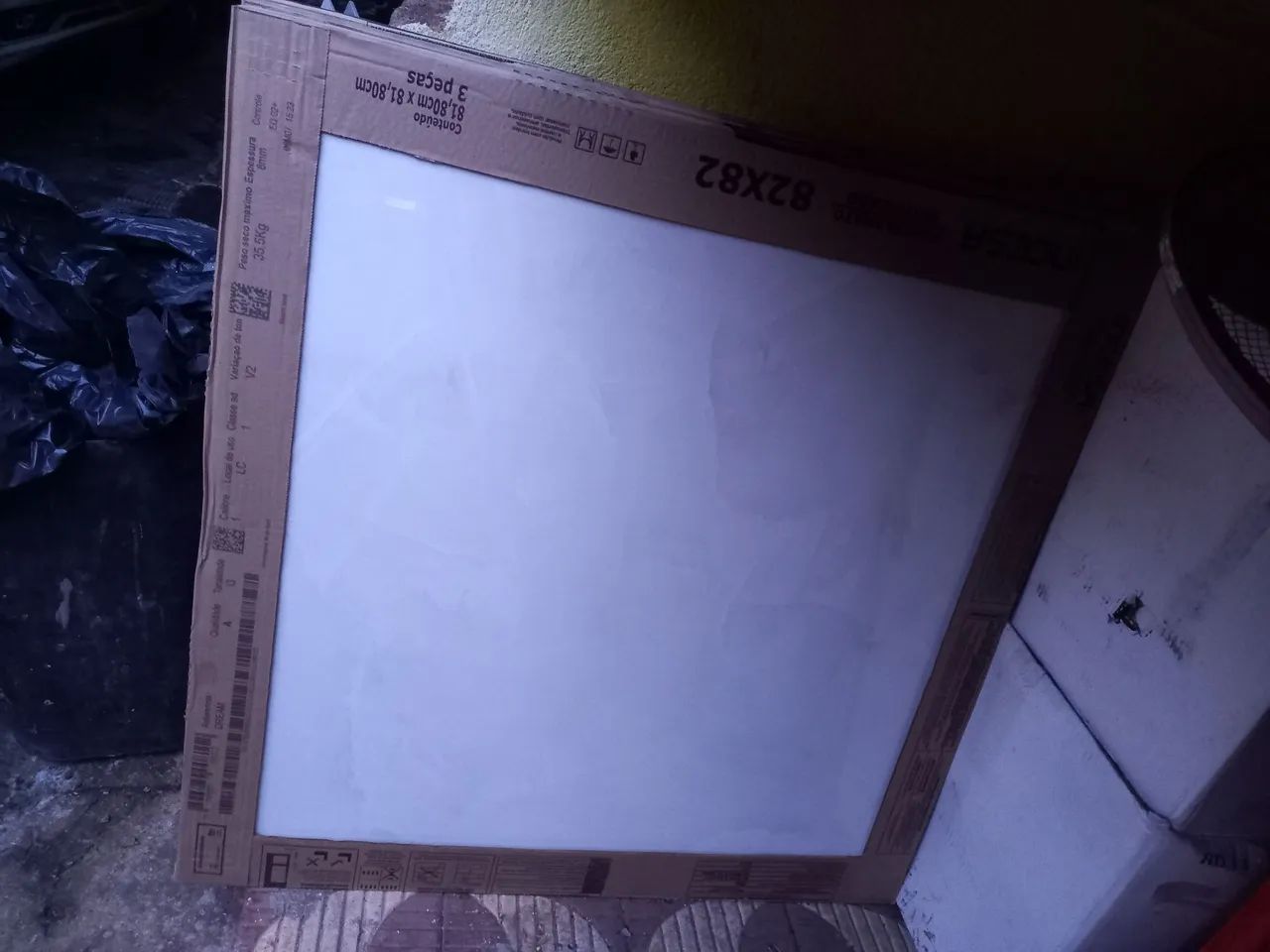 Porcelanato 82x82 Incresa - 3 caixas.. $300,00 - Foto 2