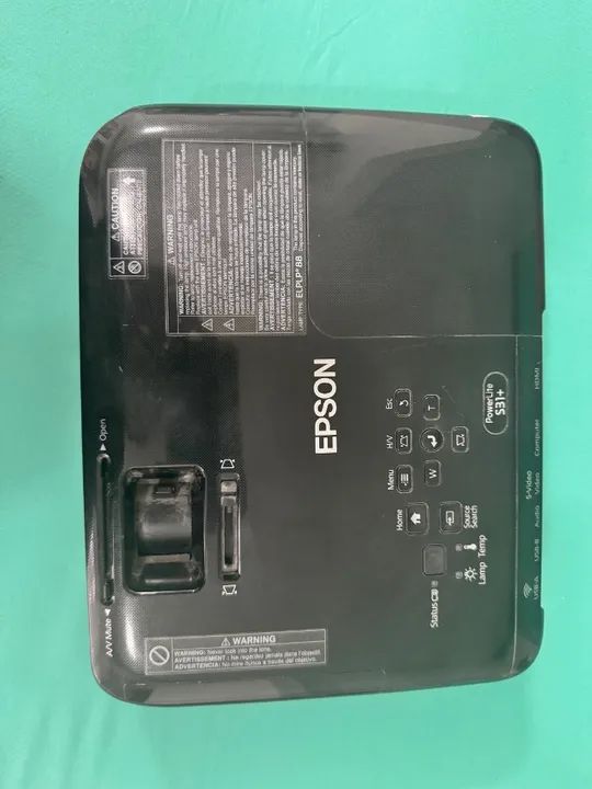 Projetor Epson - 3200 Lumens SVGA 15.000:1, 3LCD, HDMI, USB, Bivolt - Preto - Foto 4