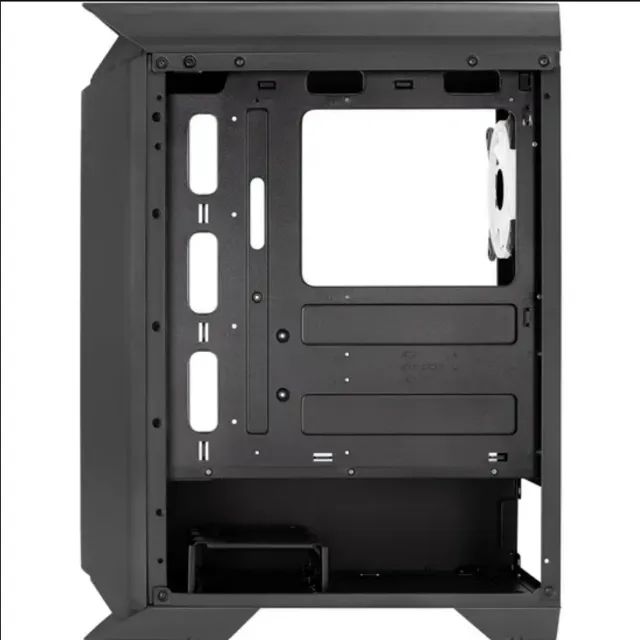 Gabinete Gamer Aerocool Gladiator Preto RGB Lateral Vidro 008777 - Foto 4