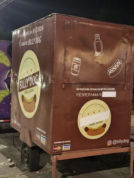 Trailer de cachorro quente pronto para trabalhar  - Foto 2