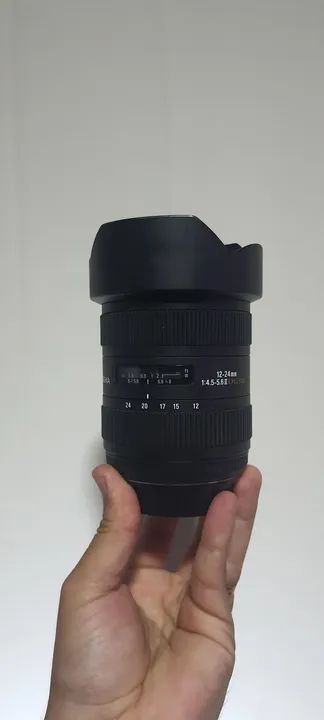Lente sigma 12-24mm DG HSM 4.5-5.6 II para canon - Foto 2