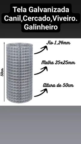 Pregos 17x21 Aço.Arame Recozido.Malha Pop outros  - Foto 3