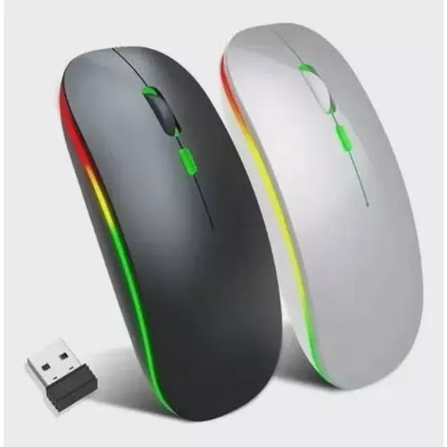 Mouse bluetooth/2.4GHz a Bateria - A&G Informática  - Foto 3