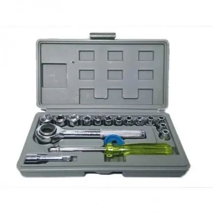 Jogo De Soquetes Em C 17pçs 2107k - Foto 2