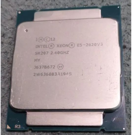 intel xeon E5-2620 V3 2.4ghz