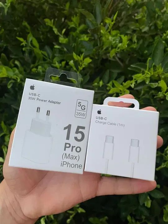 Carregador iphone 15, 15 pro, 15 pro max - Entrega Gratis