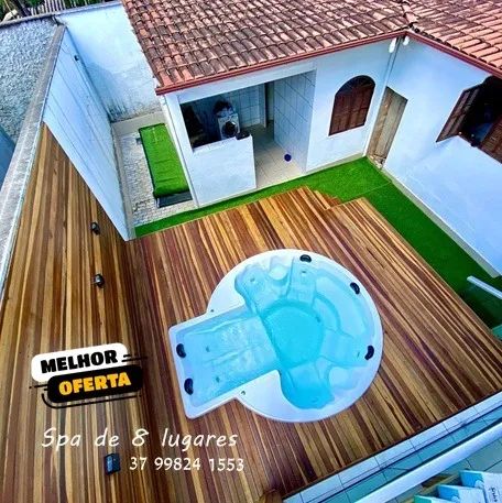 CA-SPA Super Espaçoso completo para 8 pessoas !