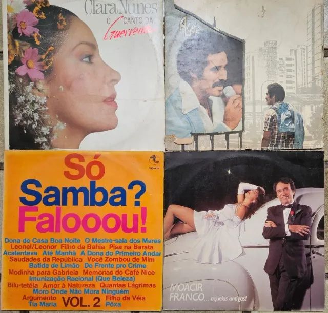 Discos Vinil SAMBA (Colecionadores)(unidade)