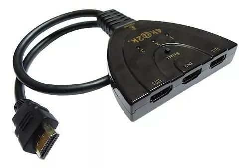  Divisor Hdmi Switch 3x1 Adaptador Cabo 3 Entradas E 1 Saída - Foto 5