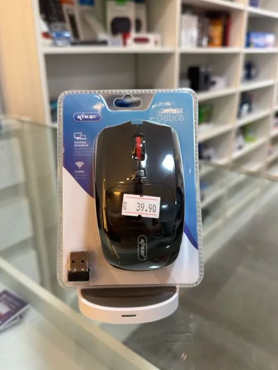 Mouse Wireless s/ Fio Usb