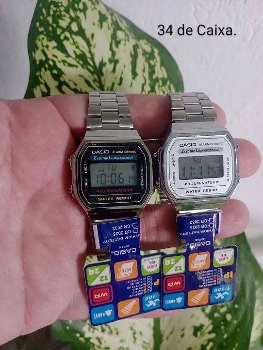 Relógio Casio unissex.