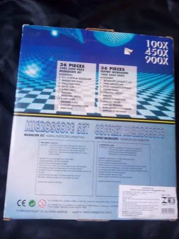 Brinquedo antigo microscópe set lacrado  - Foto 4