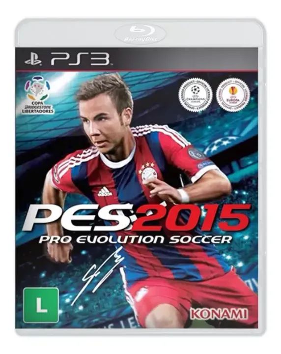 PES 2015 - PS3 ORIGINAL - Pro Evolution Soccer 2015 / Original - Blu-ray Disc