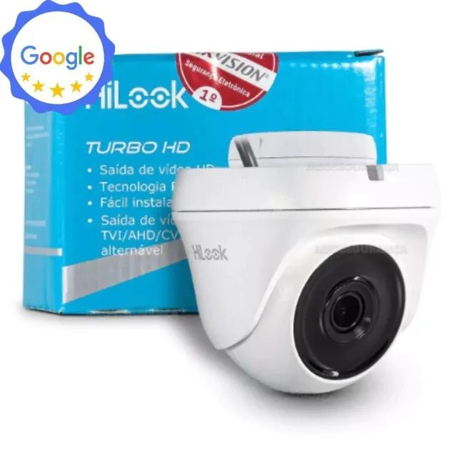 Câmera de Segurança para DVR Hd THC-T120-P 2MP 2.8MM HikVision Nova Lacrada