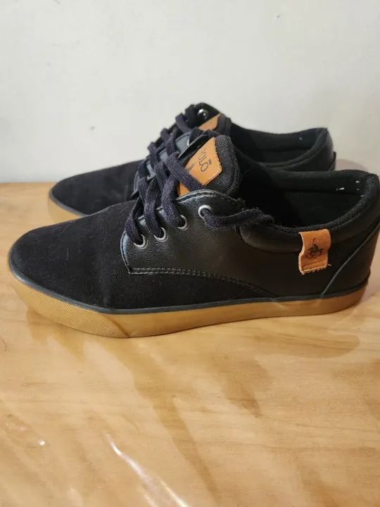 sapatenis polo azul 40 - Foto 4