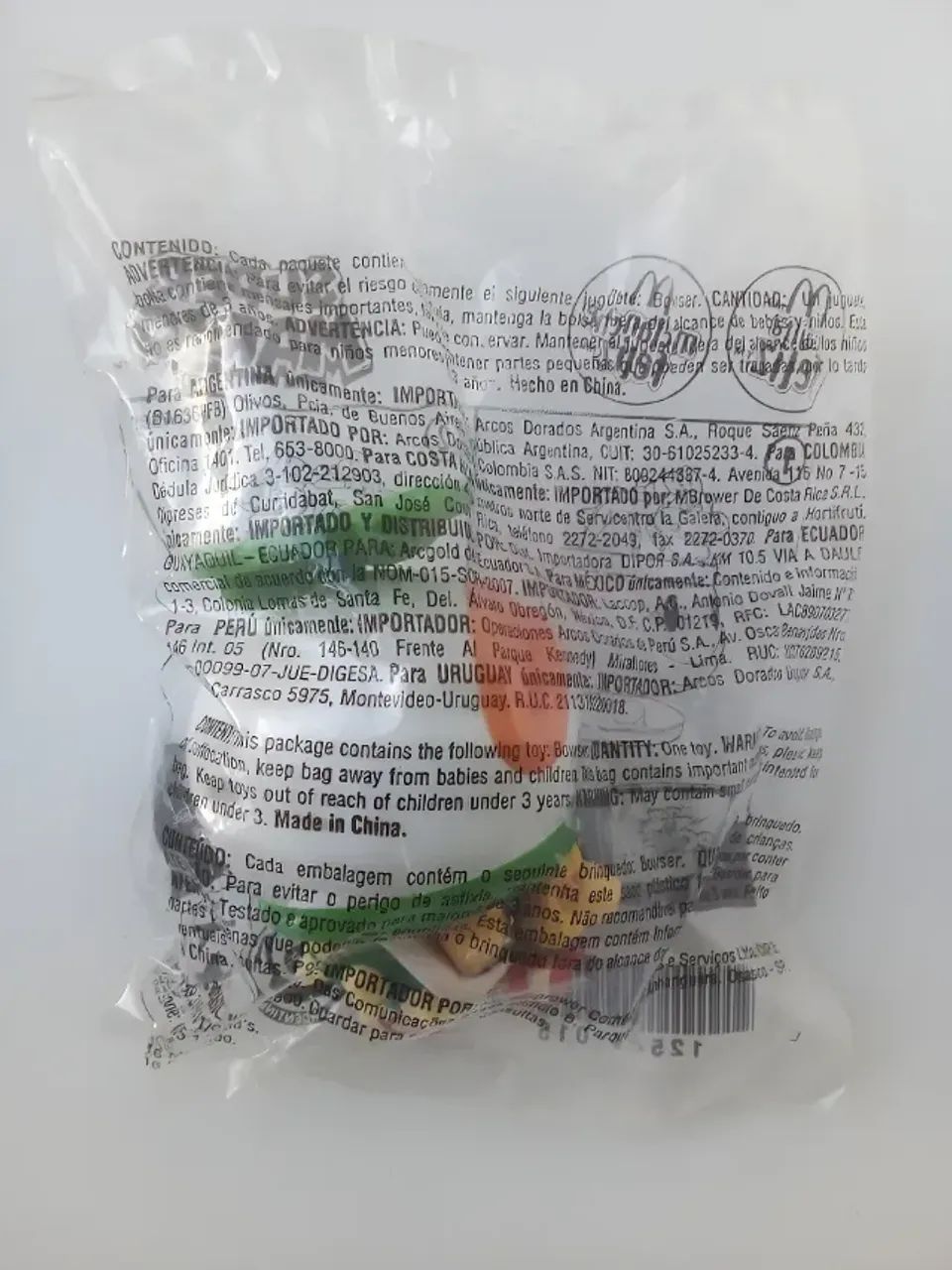 Promocional Lacrado Super Mario Bros Mcdonald's Bowser 2016 - Foto 3