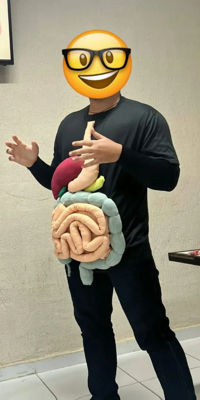 Fantasia Anatomia Humana - Perfeita para Apresentações!