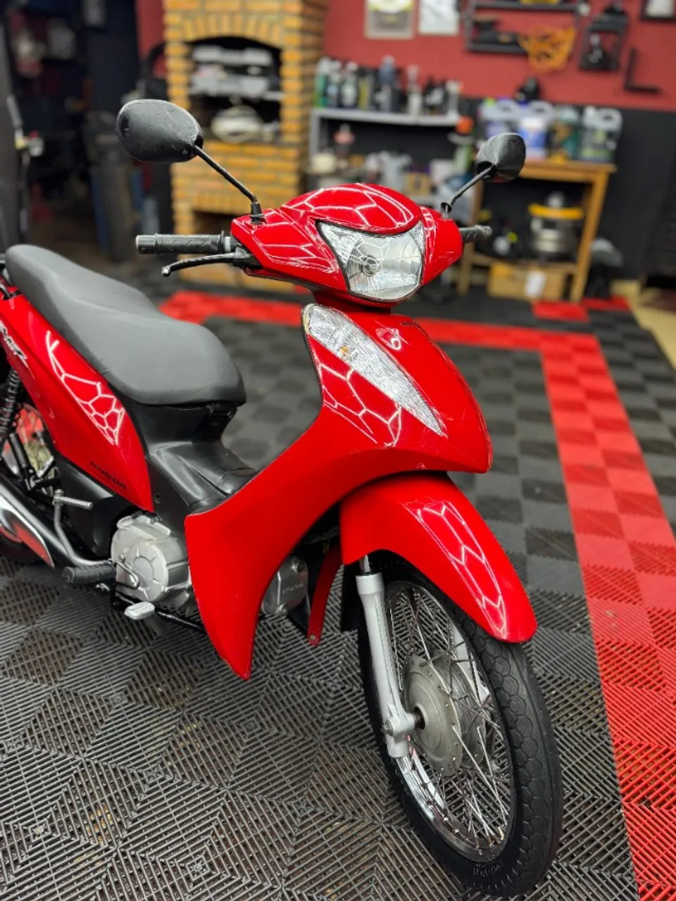Moto Biz 110 I - 2016/2016 - Vermelha