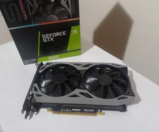1660 Super Sc Ultra Gaming Gtx 1660 New Evga Graphics Card Placa