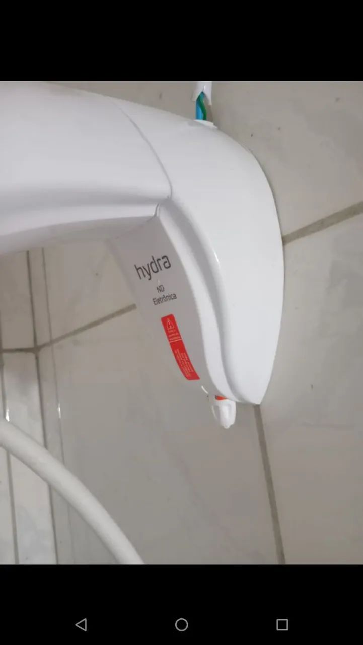 Chuveiro Elétrico Hydra ND 5500 Watts Branco - Foto 2