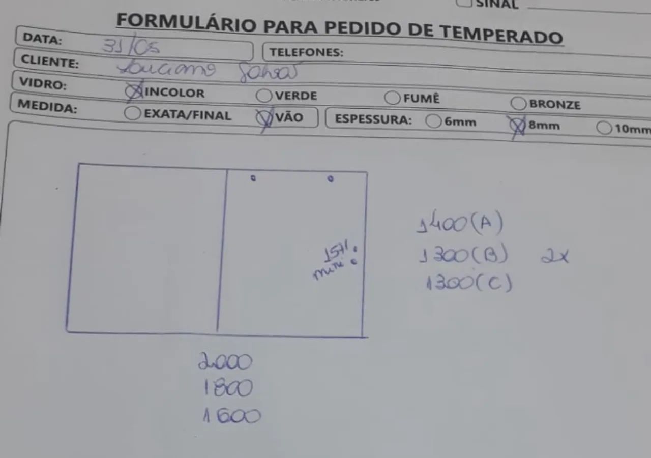 Janela de vidro temperado - 2 folhas - Foto 2