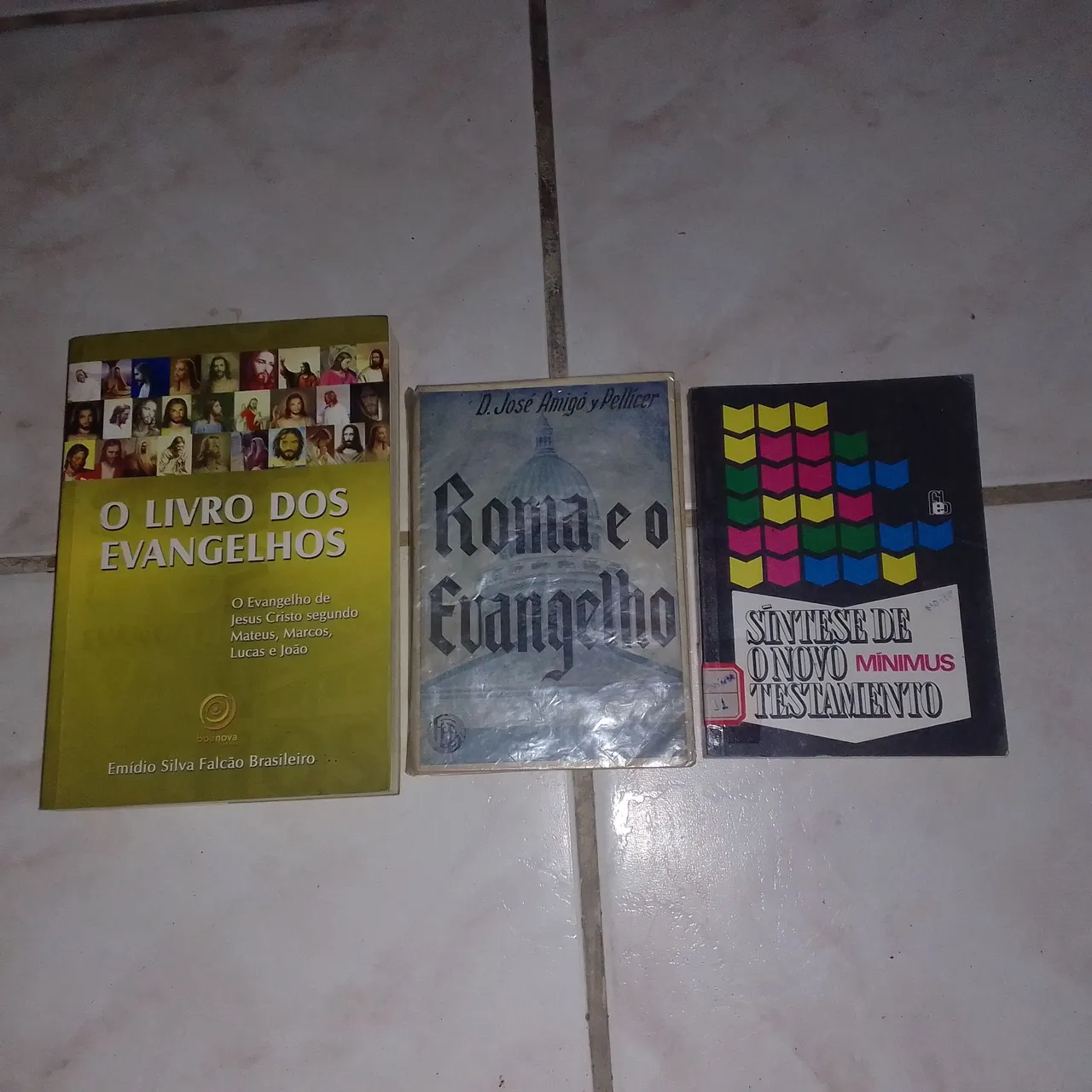 Livros religiosos: O livro dos Evangelhos, Roma e o Evangelho...