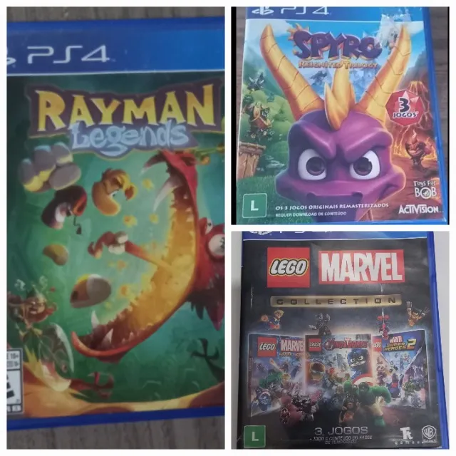 Jogos Ps4 - Lego Collection - Spyro e Rayman