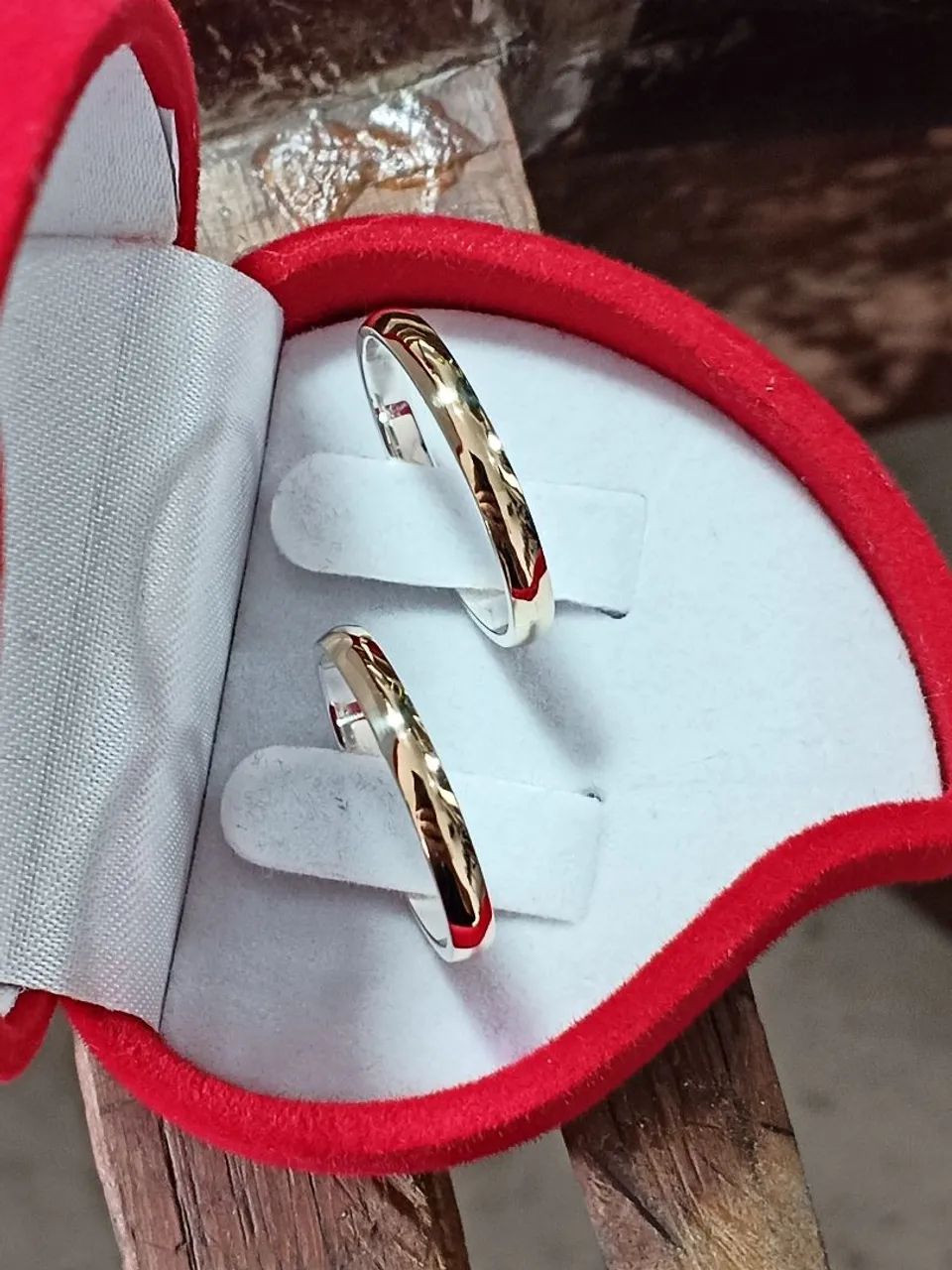 Alianças de Casamento ouro 18k (750) - Foto 4