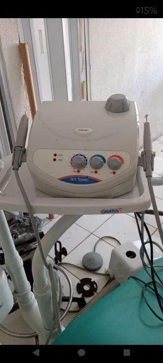 Aparelho de Limpeza de Dentes Jet Sonic