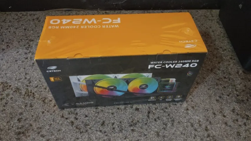 Water cooler C3 tech 240mm novo lacrado "entrega em 24 horas "