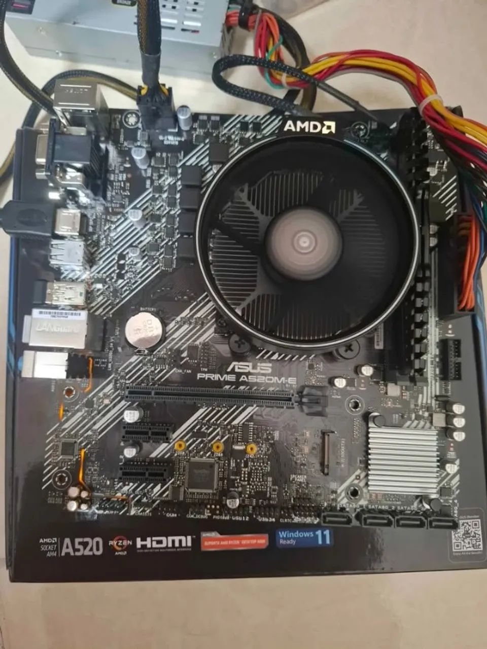 Kit Am4 Ryzen 200GE 8gb Ddr4 - Foto 5