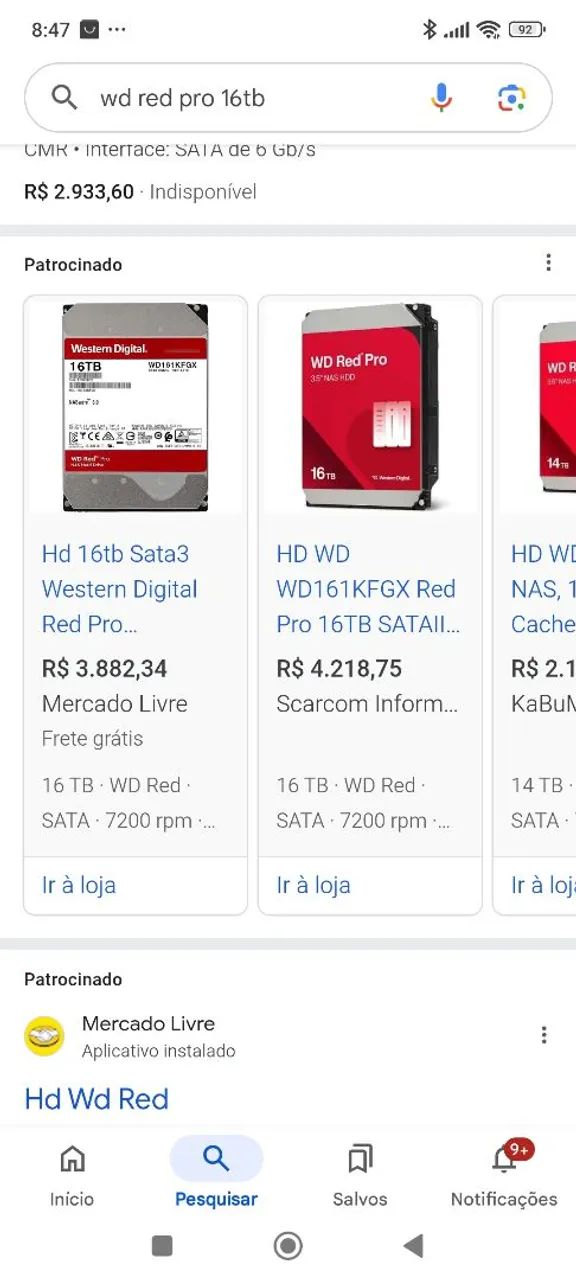 HD Western Digital Red Pro 16TB NAS - Foto 3