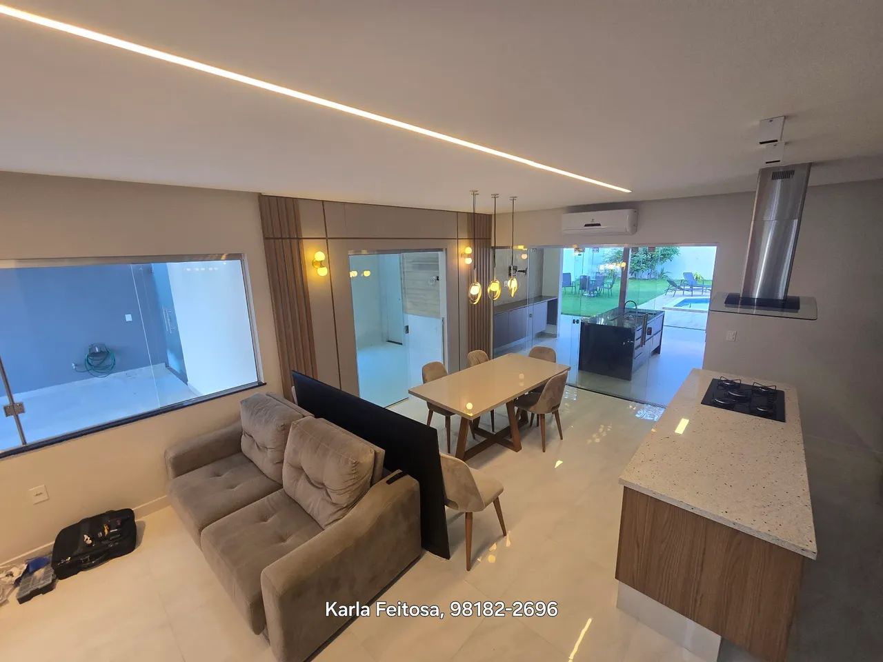 Residencial Passaredo,  mobiliada, com piscina  - Foto 2
