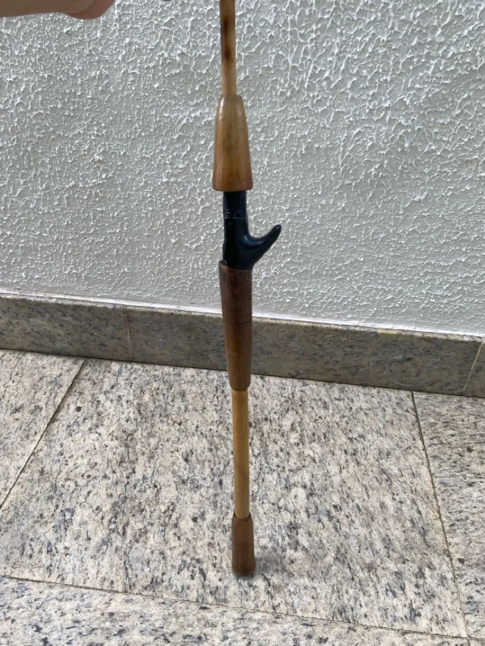 Varas de pesca artesanais