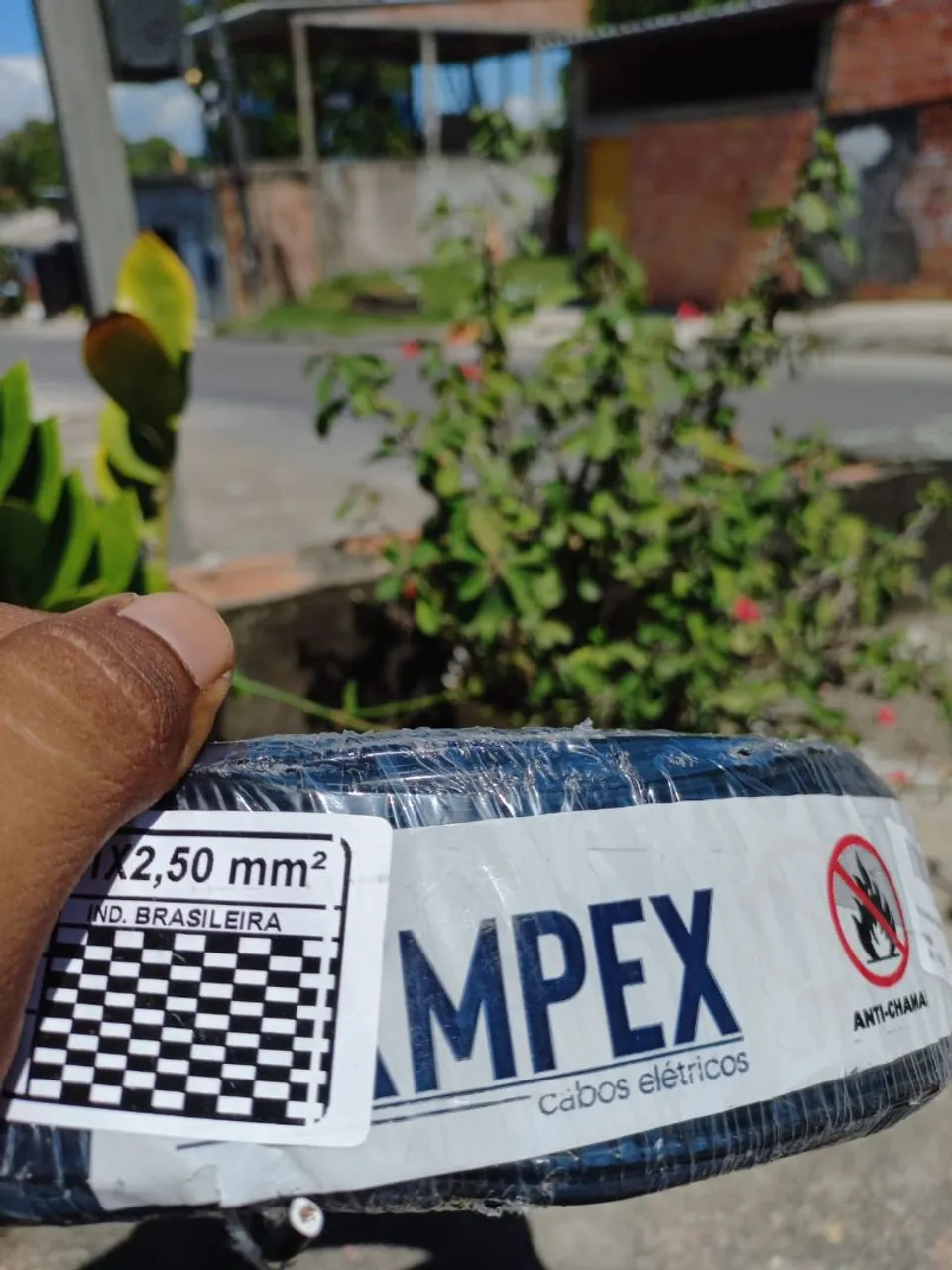 Cabo Elétrico Anti-Chama 2,5mm² Ampex