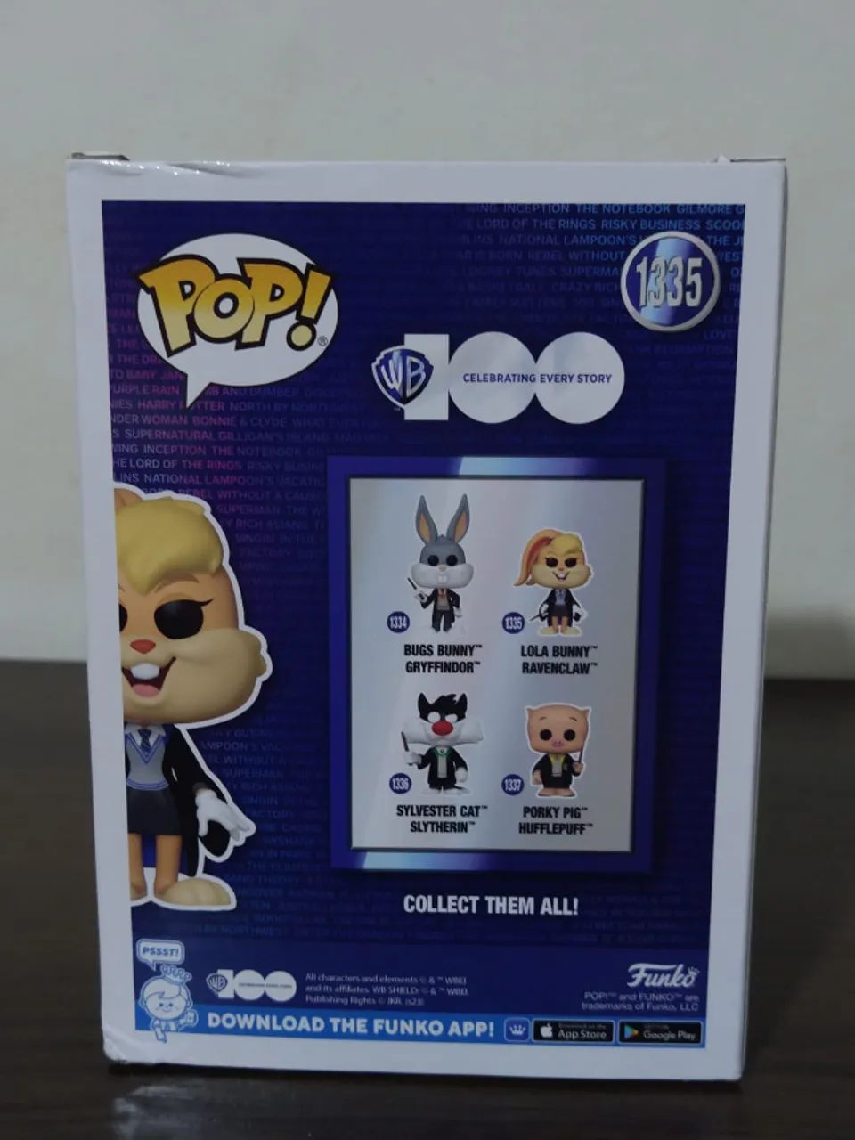 Funko Pop Lola Bunny Ravenclaw 133 Warner Bross 100Th / Harry Potter - Foto 3