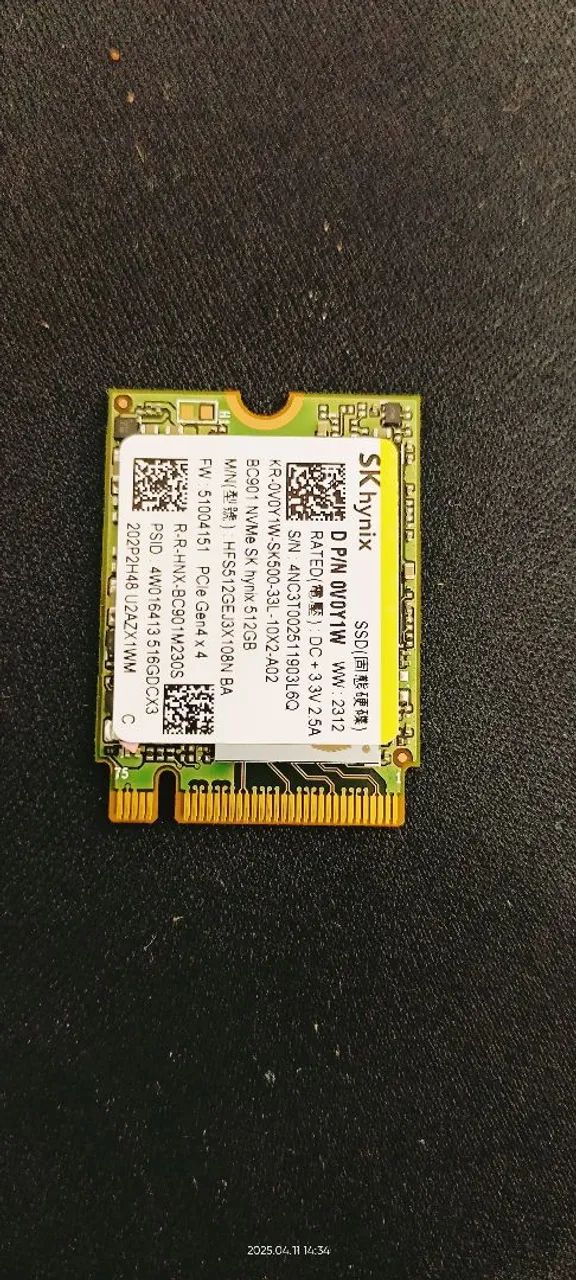 M.2 SSD NVMe 2230 512GB  - Foto 2