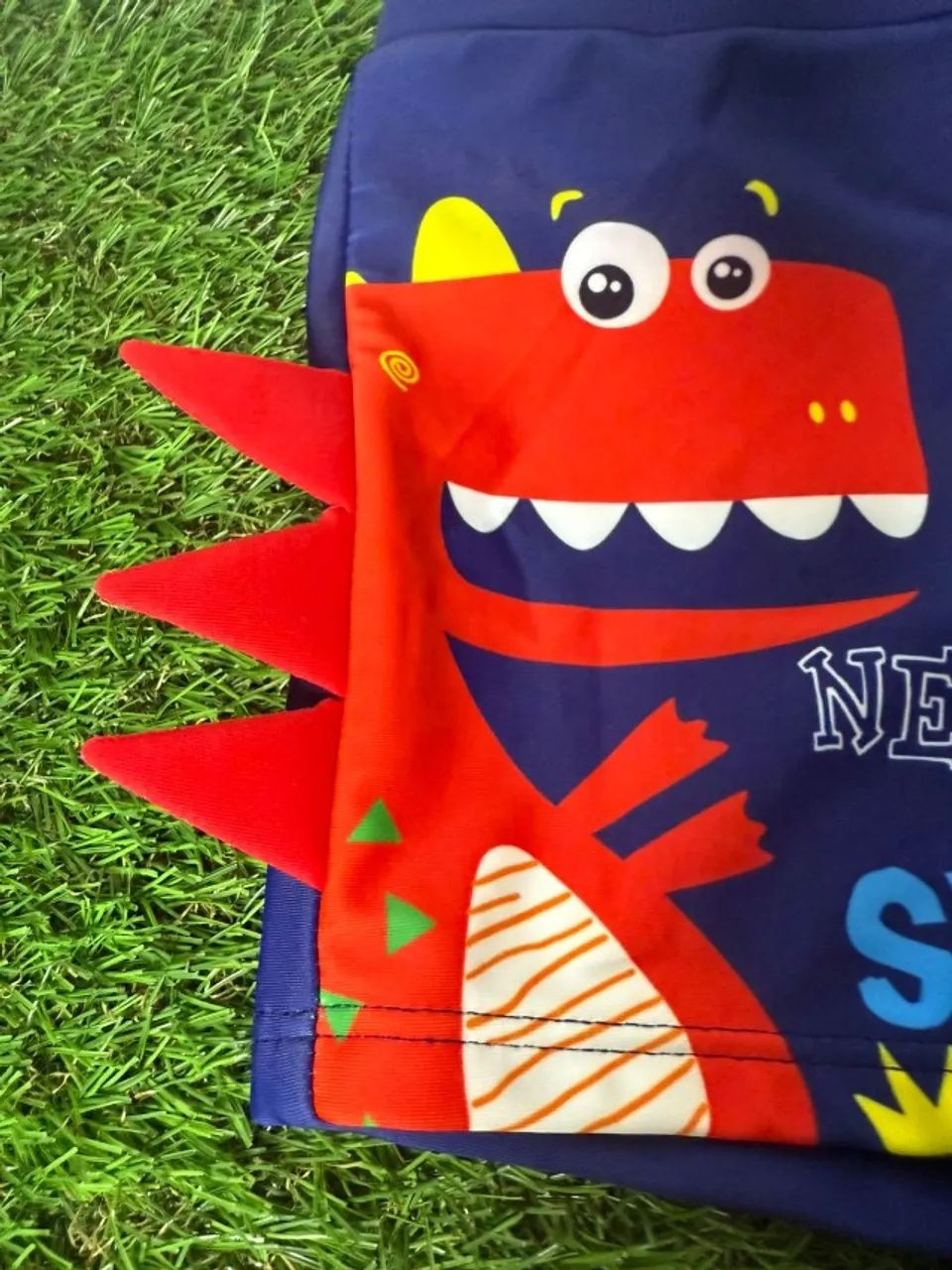 Sunga boxer infantil 3D tematica Proteção Solar Uv - Foto 4