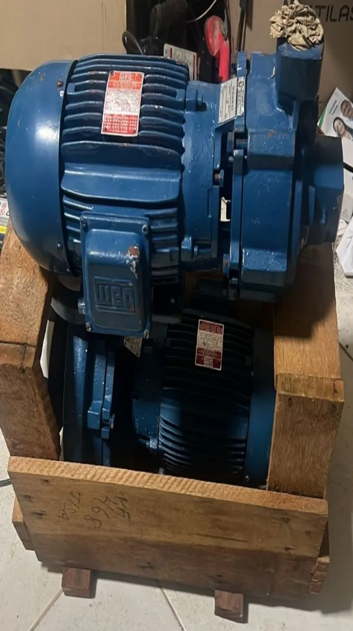 2 Bomba d'água para irrigação poço 5cv e 4cv nova