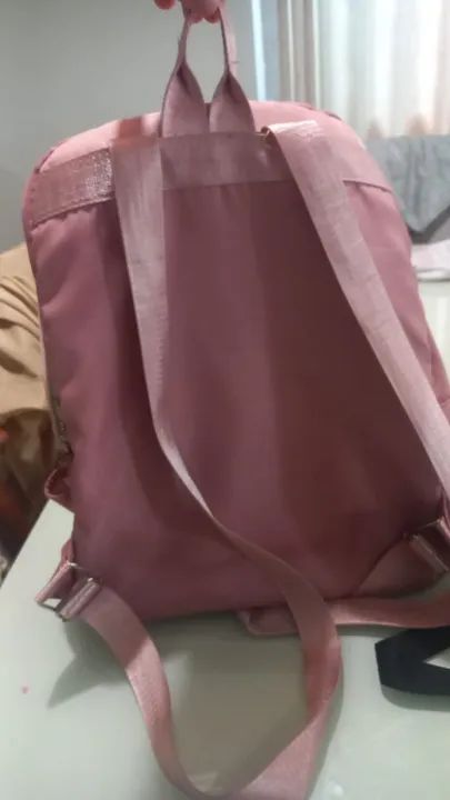 Mochila escolar rosa - Foto 2