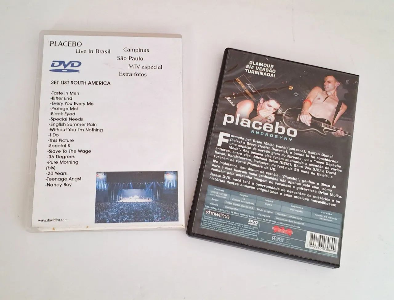 Trio dvds placebo música rock - Foto 2