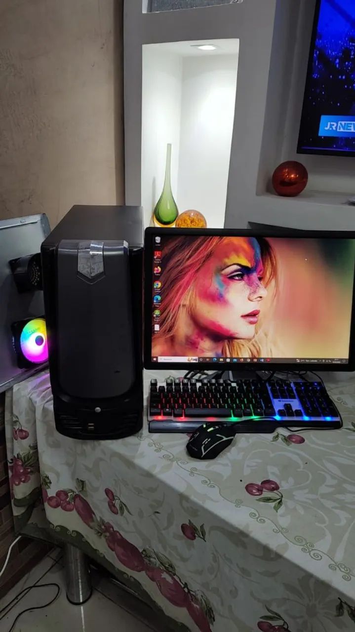PC Core i5 terceira geração 22 pol.Ssd 128Gb Hd 250G 12Gbb - Foto 2