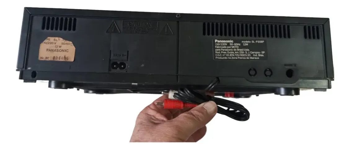 Cd Player Panasonic SL P30bp Sem Controle #av - Foto 5