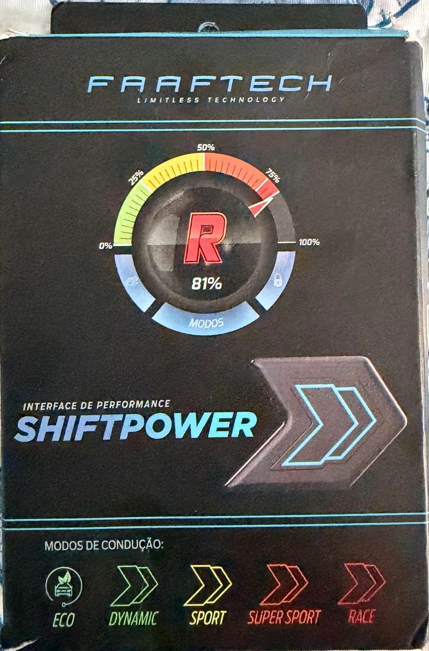 Shift Power 4.0+ Chip Acelerador Plug Play Bluetooth (Usado