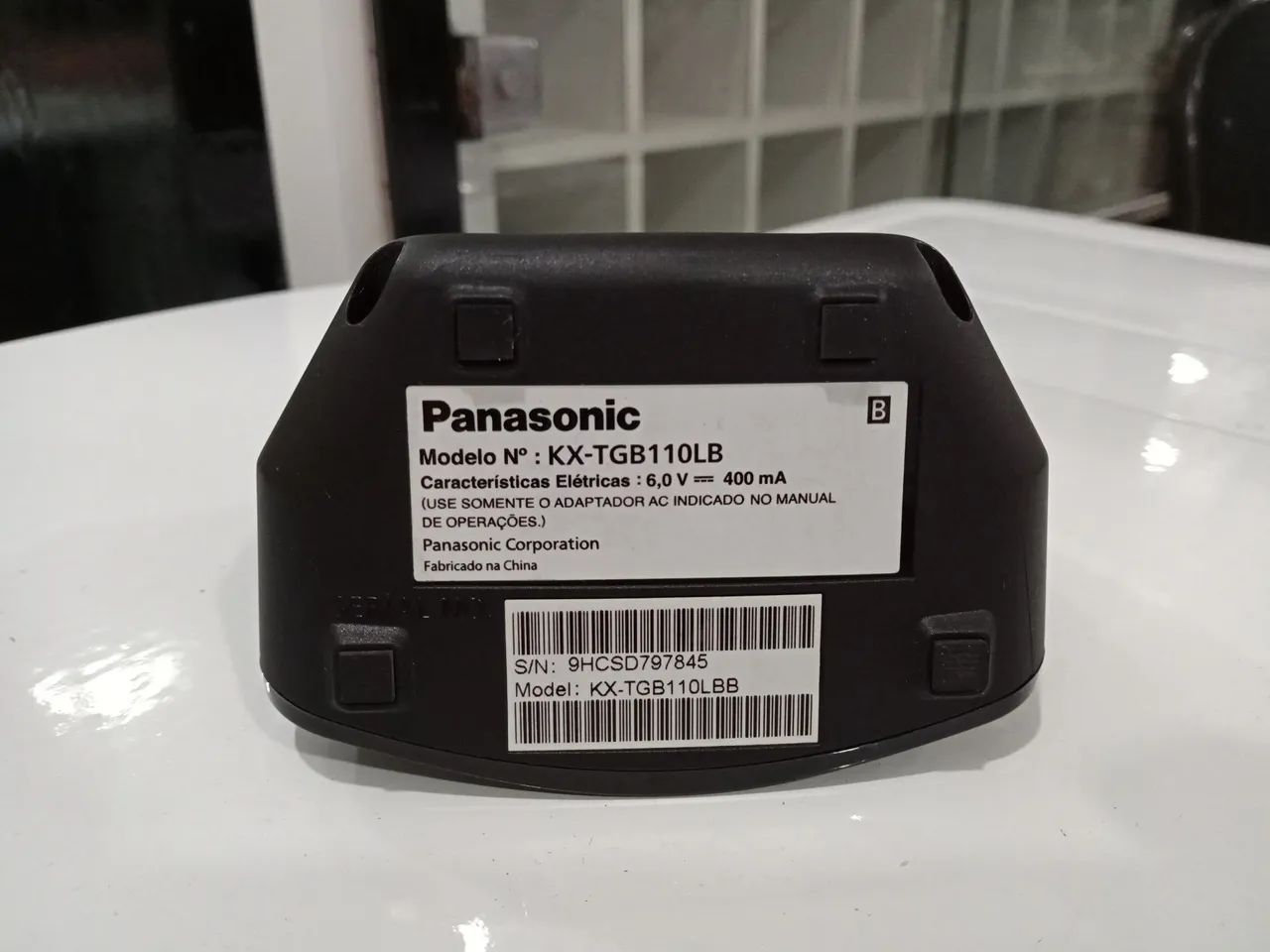 Telefone Sem Fio Panasonic KX-TGB110LB - Foto 2