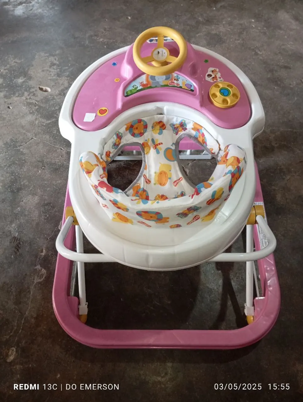 Andador de Bebê com Brinquedos