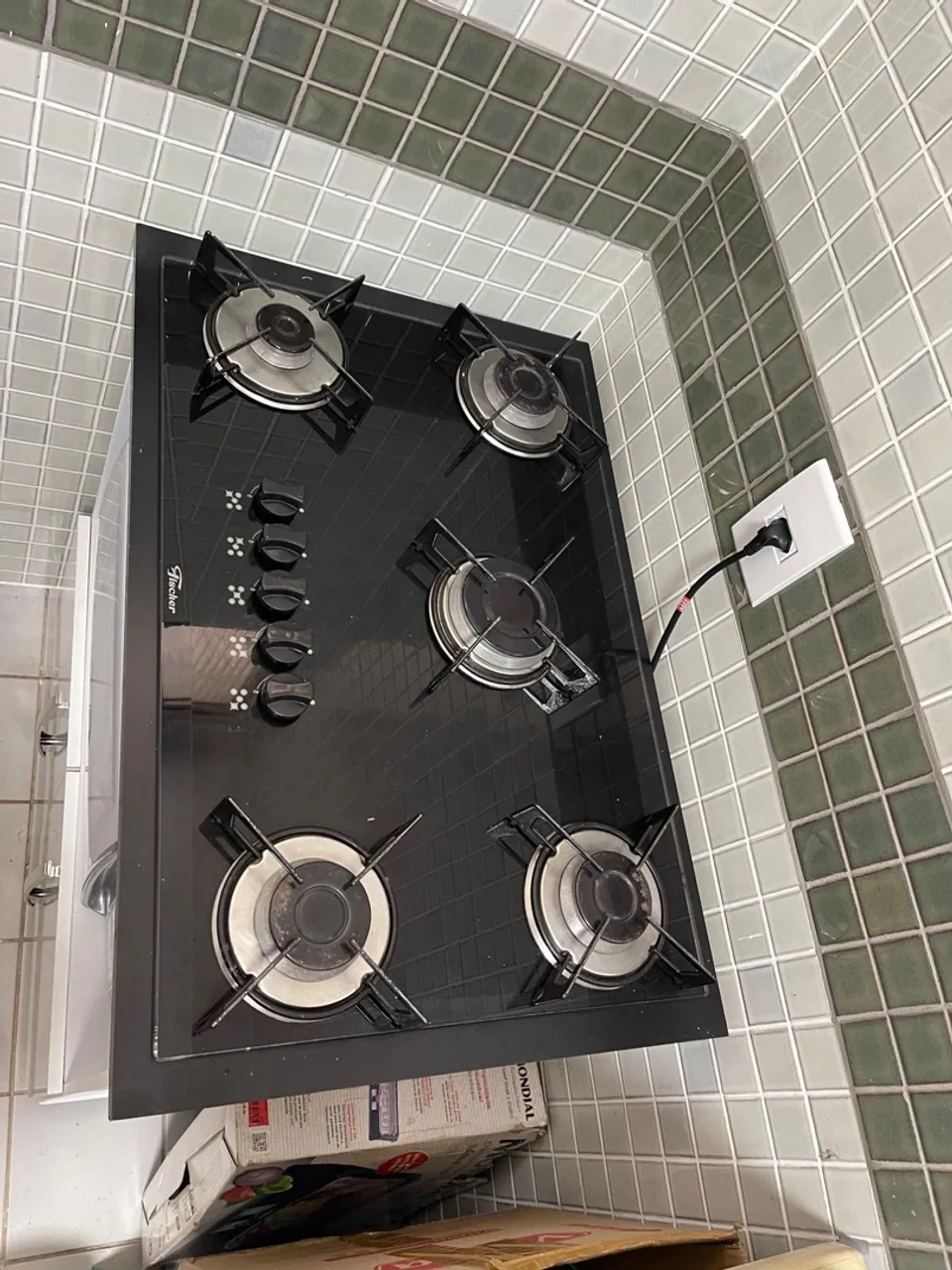 Cooktop Fisher 5 Bocas - Leia a Descrição