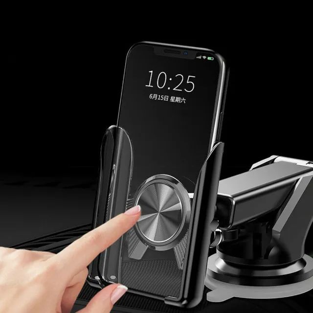 Suporte Celular Veicular Carro Ventosa Gps Trava Automatica - Foto 3